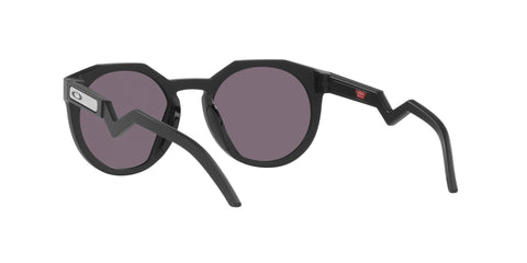 OAKLEY HSTN PRIZM GREY	MATTE BLACK SUNGLASSES