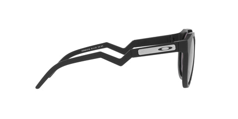 OAKLEY HSTN PRIZM GREY	MATTE BLACK SUNGLASSES