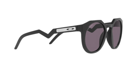 OAKLEY HSTN PRIZM GREY	MATTE BLACK SUNGLASSES