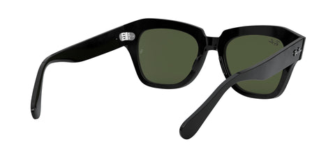 RAY-BAN STATE STREET G-15 GREEN BLACK SUNGLASSES