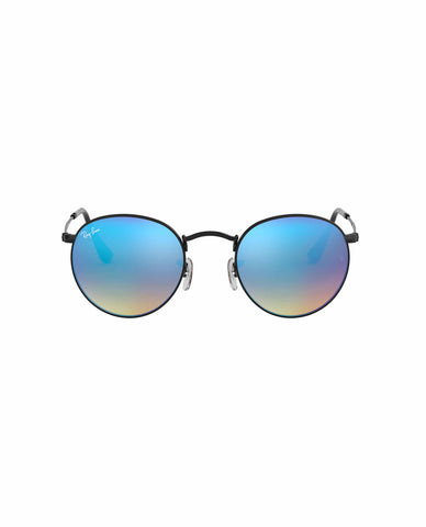 Blue shop metallic sunglasses