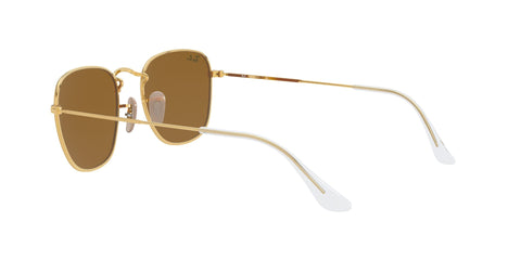 RAY-BAN FRANK B-15 BROWN LEGEND GOLD SUNGLASSES