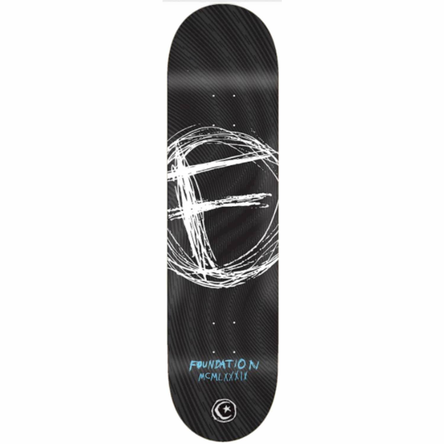 FOUNDATION TEAM DECKS FS 8.25 SWANK F BLACK - Rip Curl