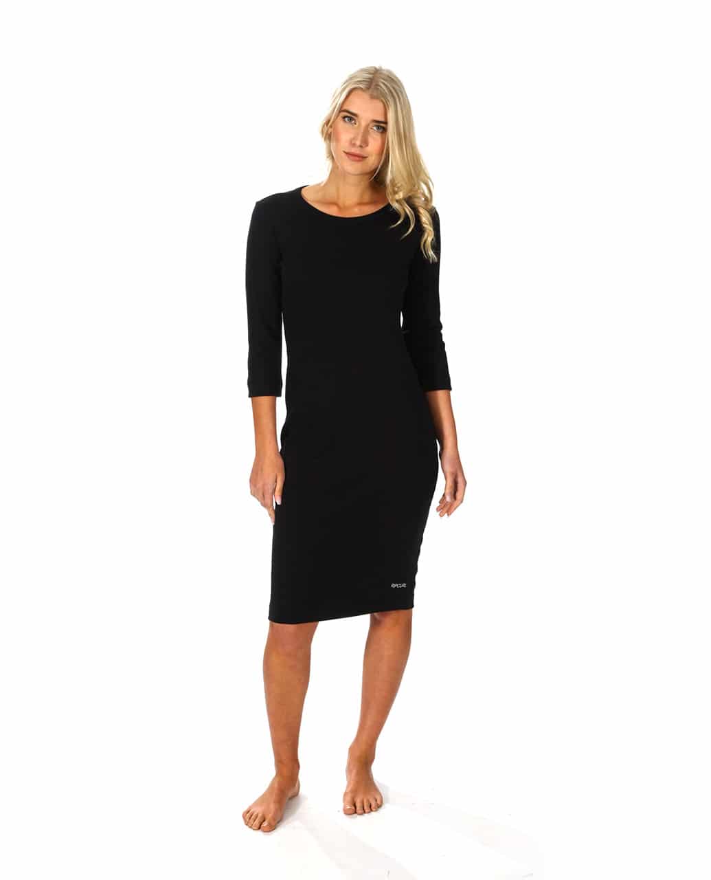 BODYCON RIB L/S DRESS