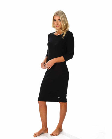 BODYCON RIB L/S DRESS