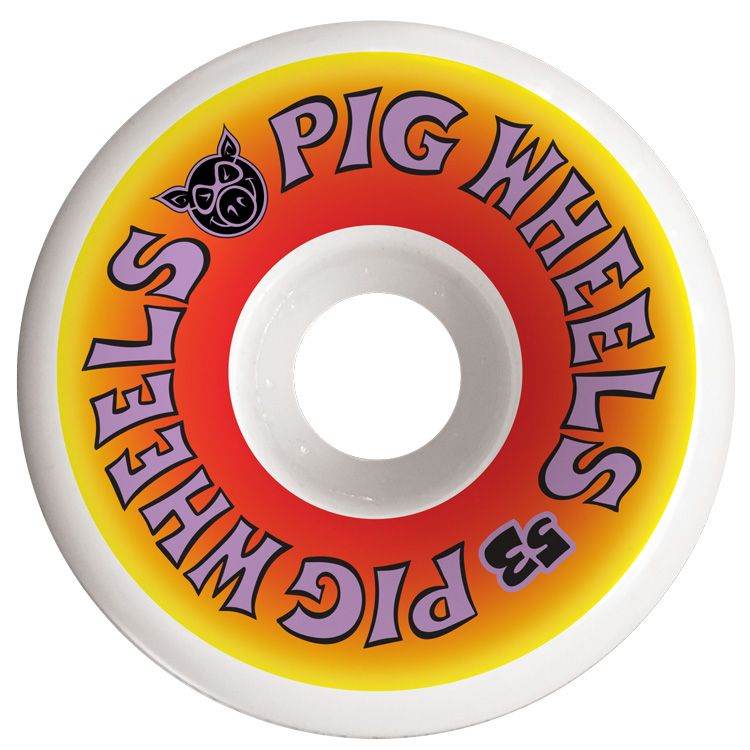 PIG WHEELS PG PIG WORDMARK 53MM - Rip Curl